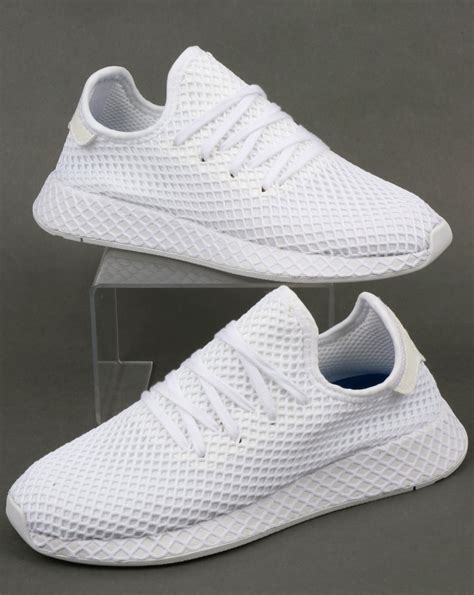 adidas deerupt s weiß|adidas originals deerupt trainers.